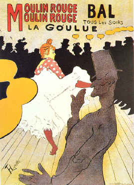  Henri  Toulouse-Lautrec Moulin Rouge